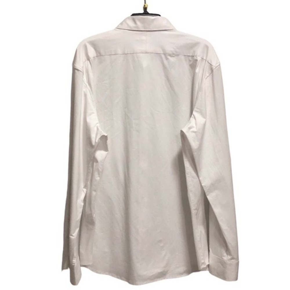 Soft Cloth Button Front Collared Dress Shirt - Picture 7 of 11